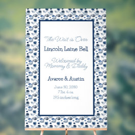 Välkomsttecken för pojke