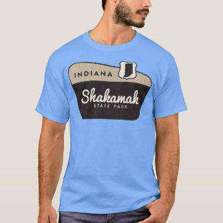Välkomsttecken för Shakamak State Park Indiana Väl T Shirt