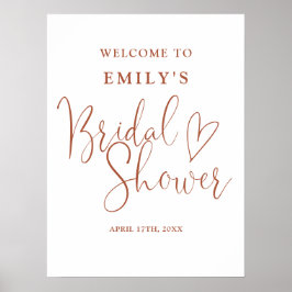 Välkomsttecken för Terracotta Script Möhippa Poster