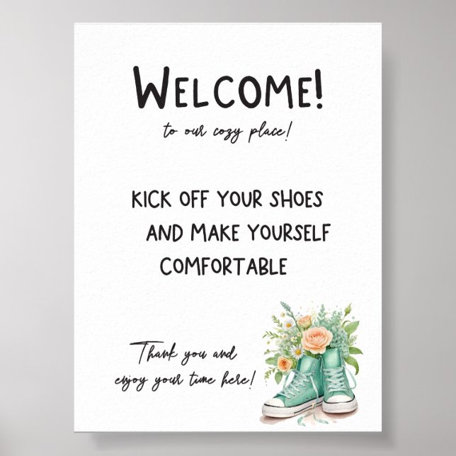 Välkomsttecken för Vacation Rental House Poster (Framsidan)