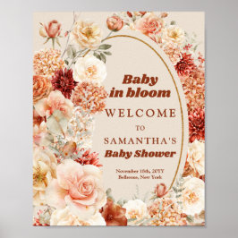 Välkomsttecken för vild av elegantens vattenfärg poster