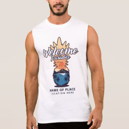 Välkomsttextekonfektion för ananas anpassningsbar t shirt