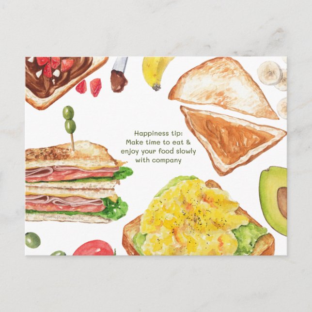 Välkomsttipsvykort Vykort (Framsida)