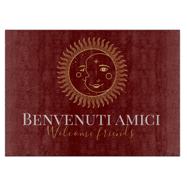 Välkomstvänner engelska / italienska Charcuterie (Framsidan)