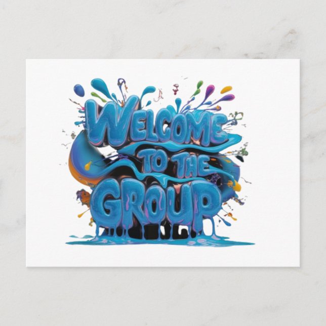 Välkomstvykort Vykort (Framsida)