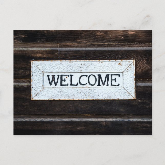 Välkomstvykort Vykort (Framsida)