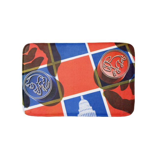 Valkontrollpanel Badrumsmatta (Framsidan)