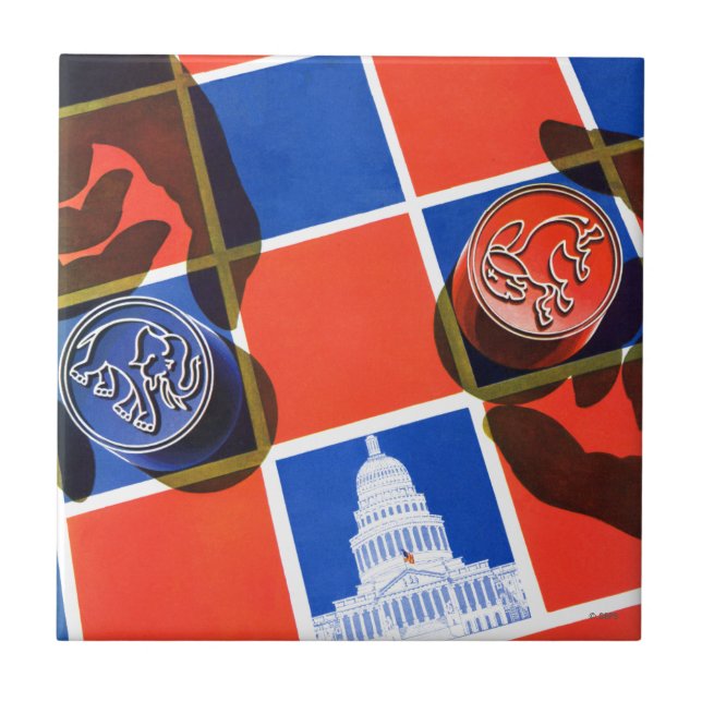 Valkontrollpanel Kakelplatta (Framsidan)