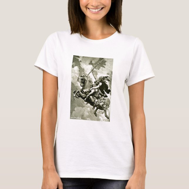 Valkrie NorseViking Mythology Tee (Framsida)