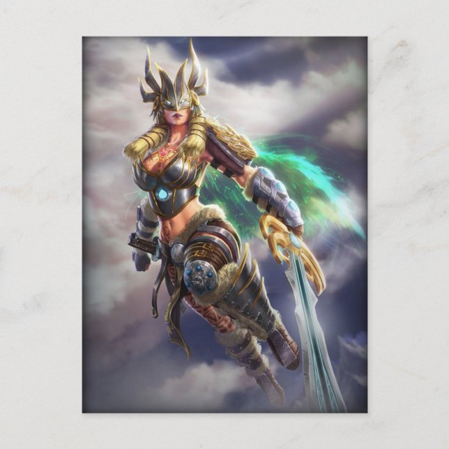 Valkyria! Postkort Vykort (Framsida)