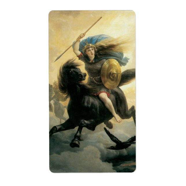 Valkyrie, 1869 fraktsedel (Framsidan)