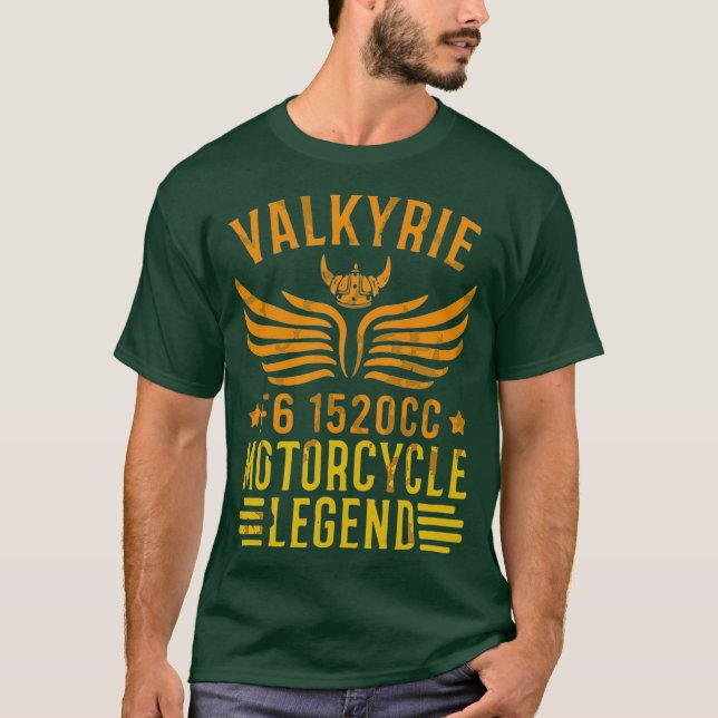 Valkyrie F6 1520cc Motorcycle Legend Gift for an T Shirt (Framsida)