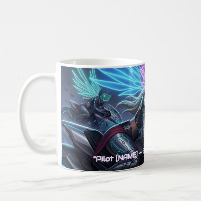 Valkyrie Mech Riders Kaffemugg (Vänster)