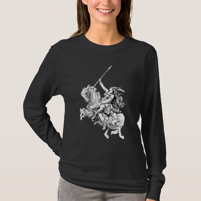 Valkyrie skjorta tee (Framsida)