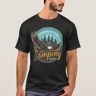 VALKYRIE SUMMER FOREST CAMPING SEASON boy T Shirt