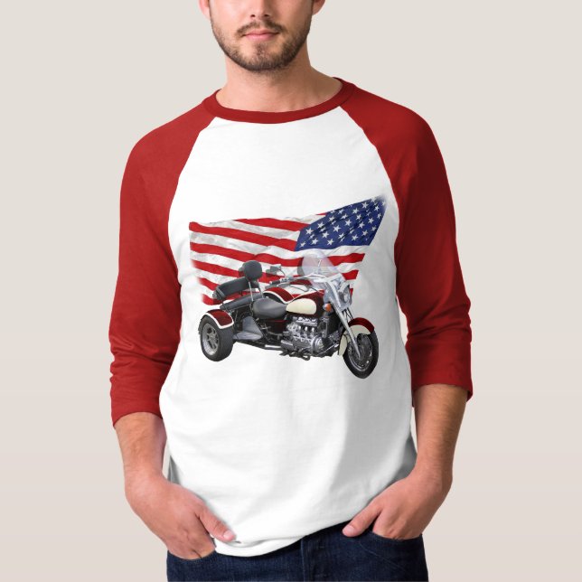 Valkyrie Trike Tee Shirt (Framsida)