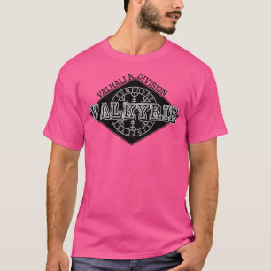 Valkyrie Viking Varsity Stil T Shirt