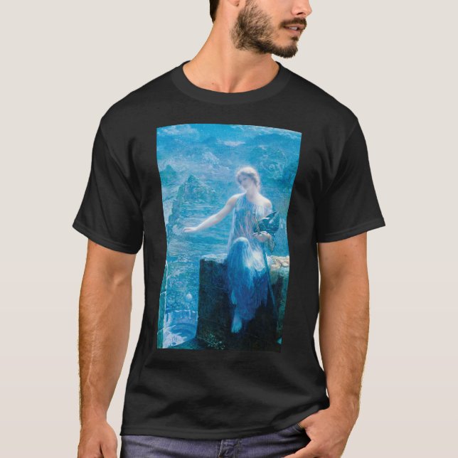 Valkyriens vigil av Edward Robert Hughes T Shirt (Framsida)