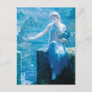 Valkyriens vigil av Edward Robert Hughes Vykort