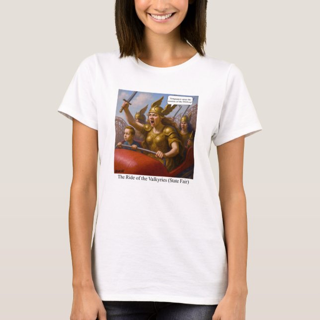 Valkyriernas rid (statsmässan) t shirt (Framsida)