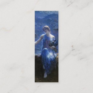 Valkyries Vigil Bookmark av Edward Robert Hughes Mini Visitkort