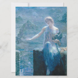 Valkyrie's Vigil (Elegant Dam i en slott) Kort