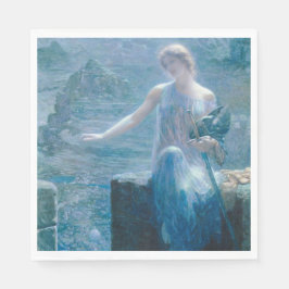Valkyrie's Vigil (Elegant Dam i en slott) Pappersservett