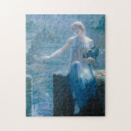 Valkyrie's Vigil (Elegant Dam i en slott) Pussel