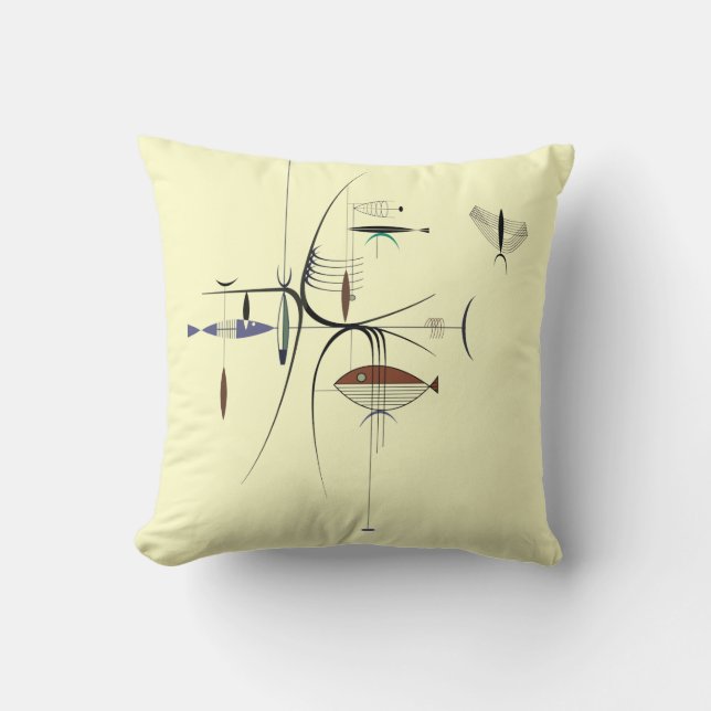 VÄLLA FRAM AV HAVSamerikanen MoJo kudder Kudde (Framsida)