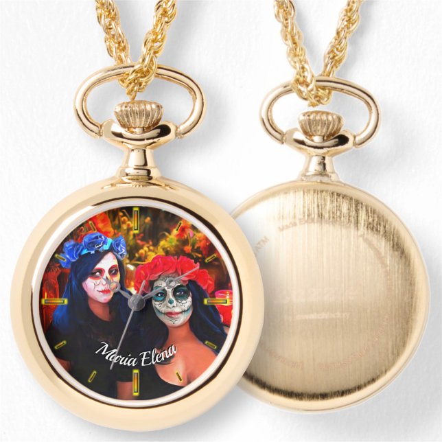 Vallarta Catrinas 1718 Necklace Watch Armbandsur (Skapare uppladdad)