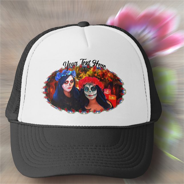Vallarta Catrinas med Flowers & Candles 1718 Keps (Skapare uppladdad)