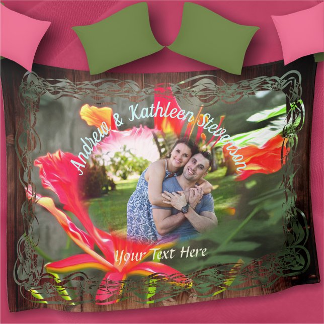 Vallarta Flaming Beauty 1583 Fleecefilt (Skapare uppladdad)