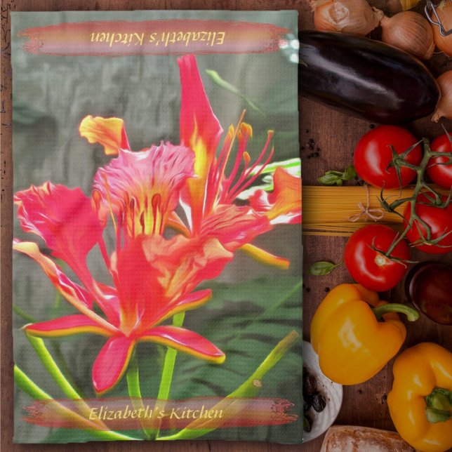 Vallarta Flaming Beauty 1583 Kökshandduk (Skapare uppladdad)