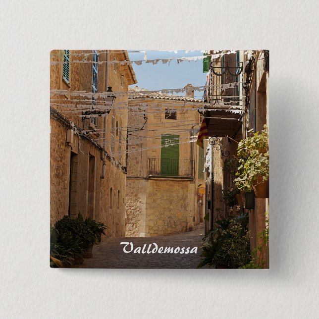 Valldemossa-knappen Knapp (Framsida)