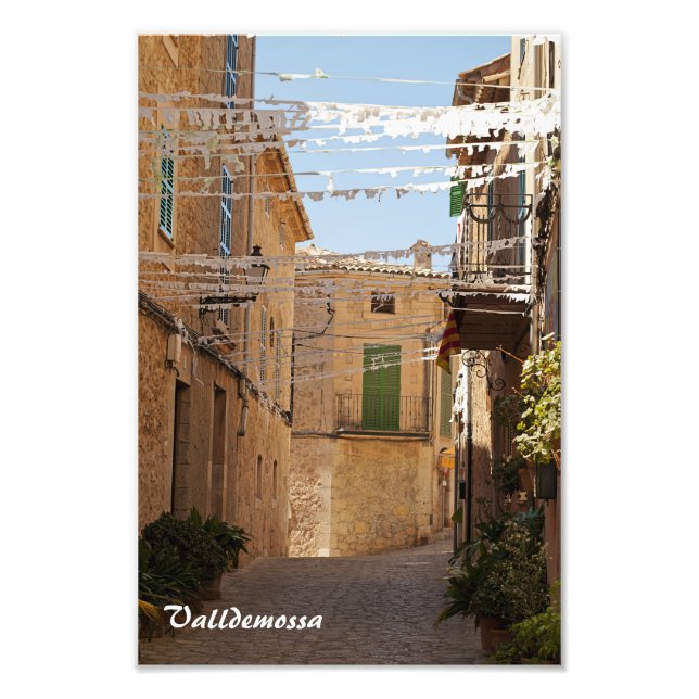 Valldemossa Photo Print Fototryck (Framsidan)