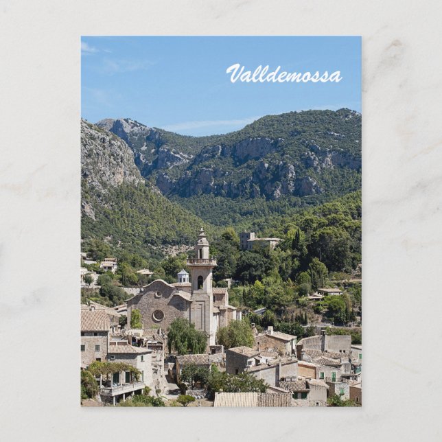 Valldemossa  Vykort (Framsida)