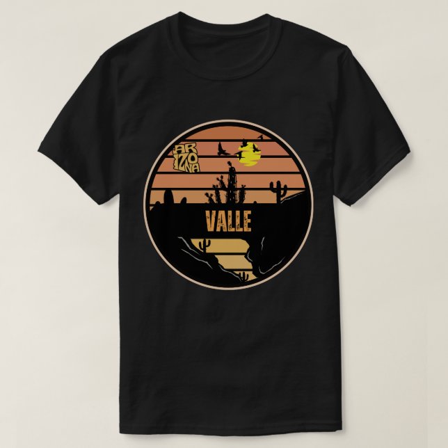 Valle, Arizona T Shirt (Design framsida)