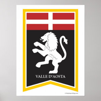 Valle D'Aosta-Italien Poster