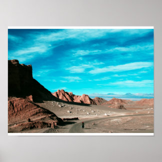 Valle de la Luna, Chili Poster