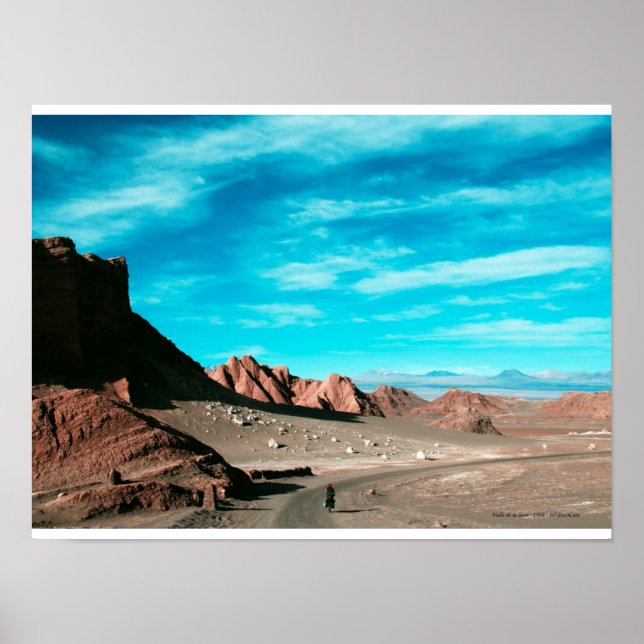 Valle de la Luna, Chili Poster (Framsidan)