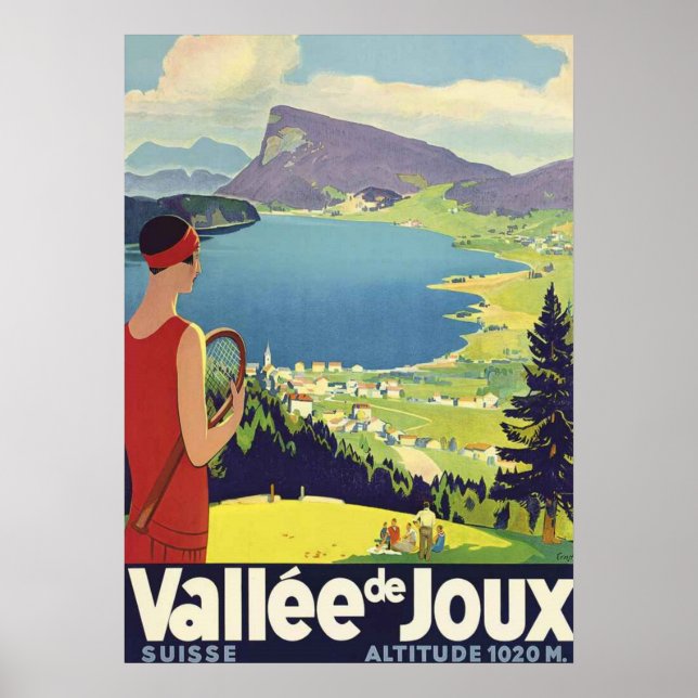 VALLEE DE JOUX POSTER (Framsidan)