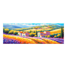 "Vallée Florale" Wide Landscape Provence