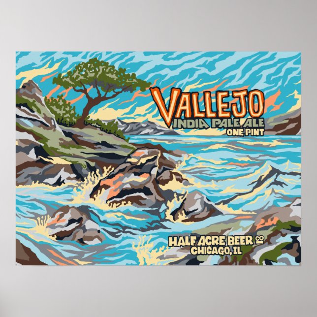 Vallejo India Blek Ale Poster (Framsidan)