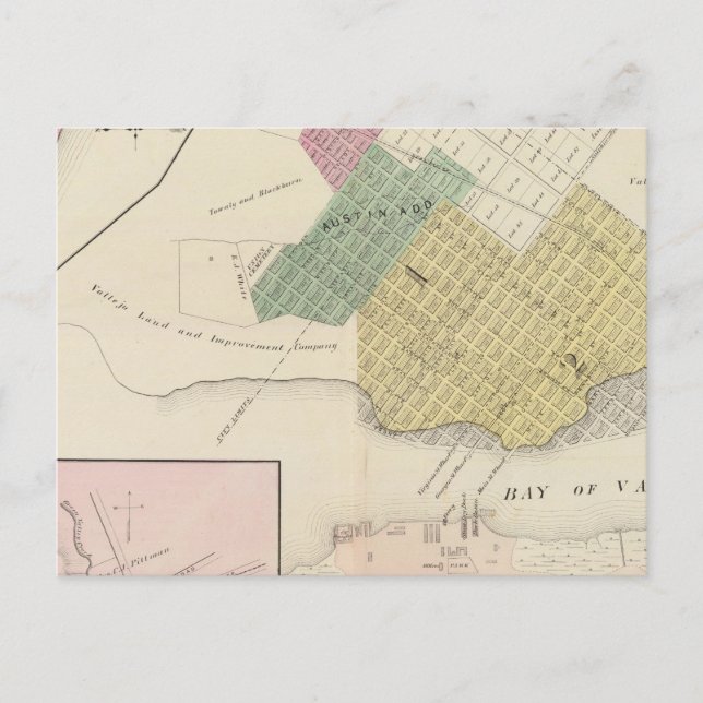 Vallejo, Solano Co 8 Vykort (Framsida)