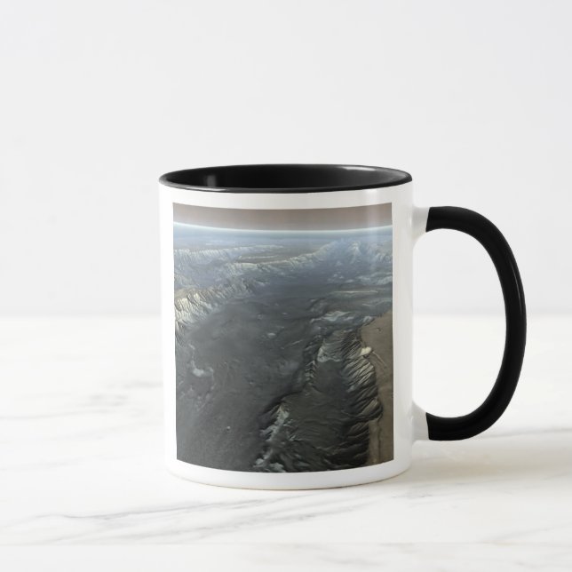 Valles Marineris, Storcanyon Mars Mugg (Höger)