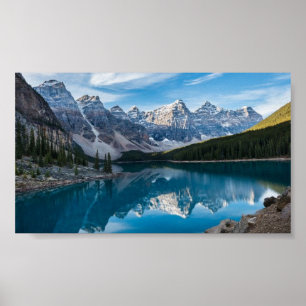 Valley de Ten Peaks, Banff nationalpark Poster