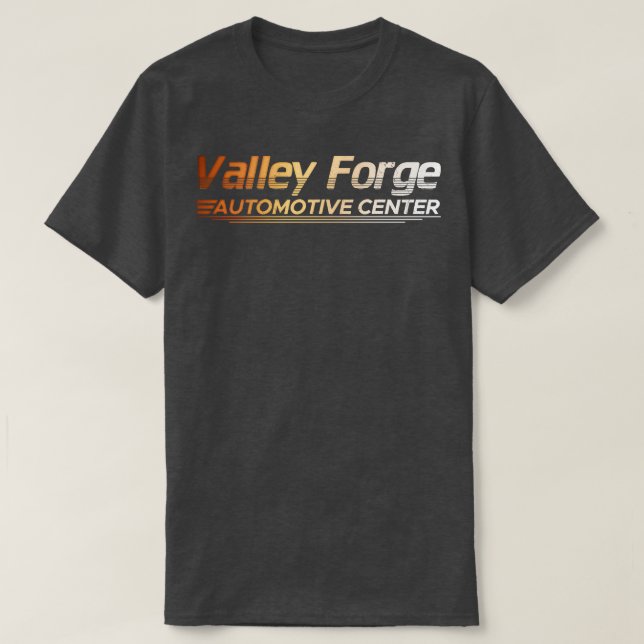 Valley Forge Automotive Distress T Shirt (Design framsida)