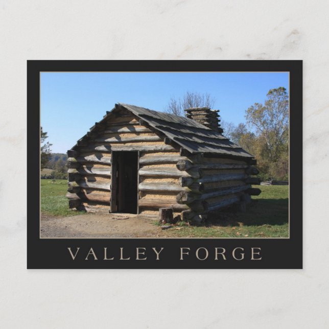 Valley Forge Historic Park Vykort (Framsida)