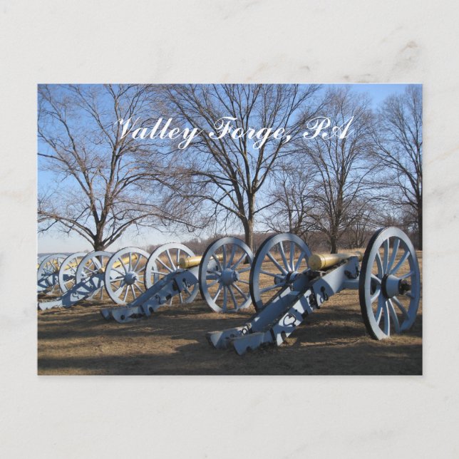 Valley Forge, PA-vykort Vykort (Framsida)