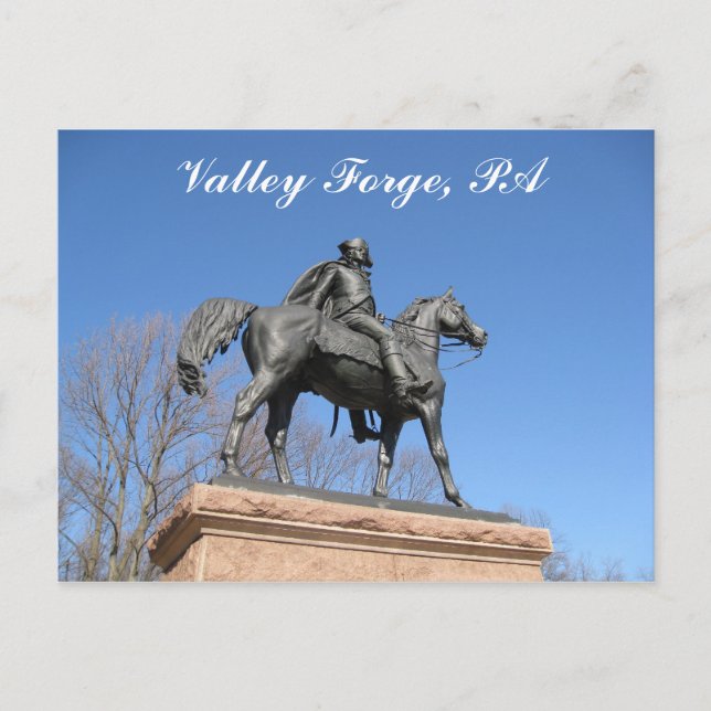 Valley Forge, PA-vykort Vykort (Framsida)